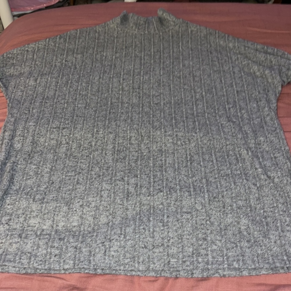 anthropologie // eri + ali fiona hacci grey tunic nwot - Picture 6 of 11